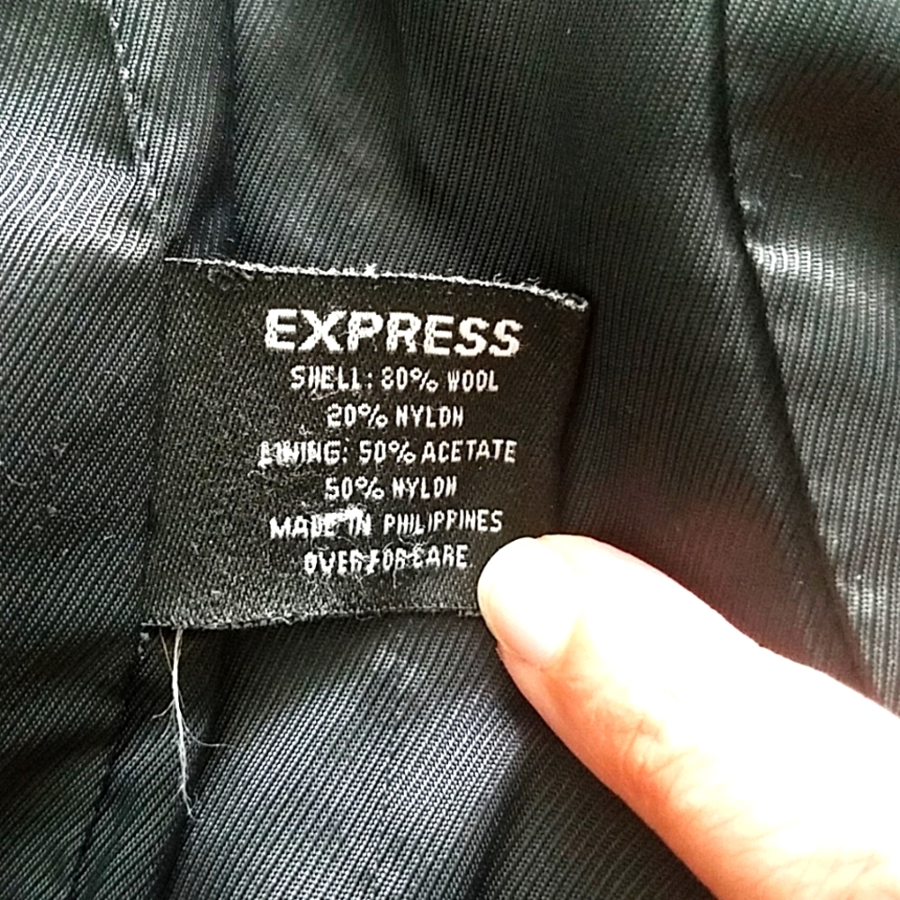 EUC Express wool blend coat M 5/6 - Picture 5 of 11